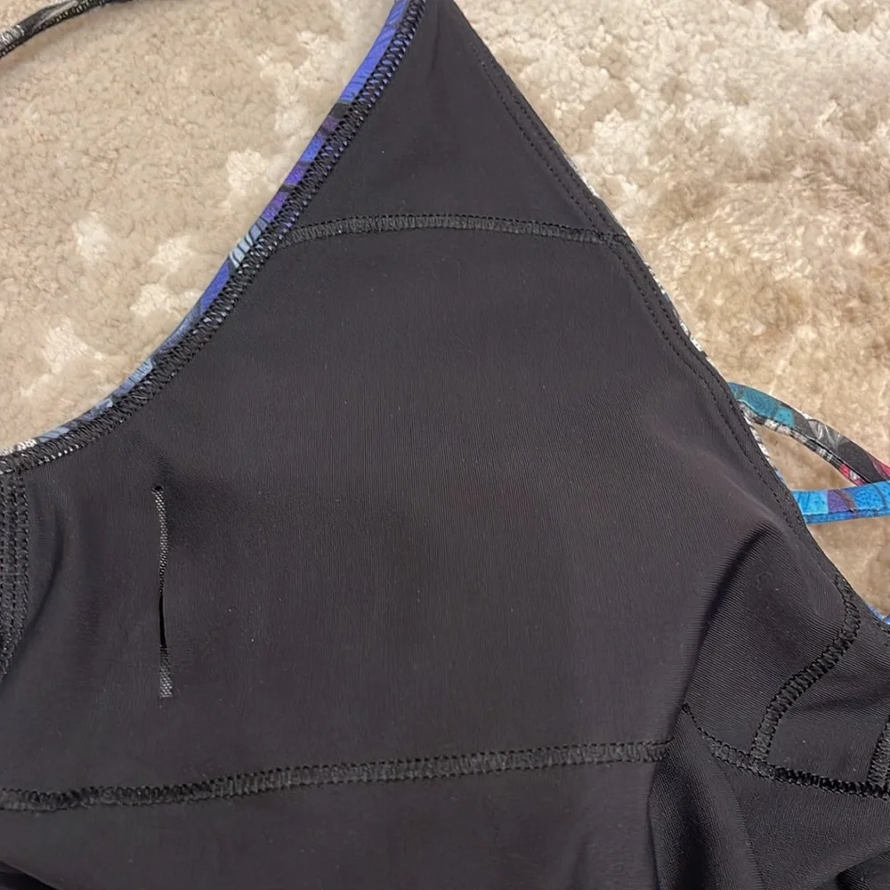 Lululemon Shoreline One Piece Swimsuit Size 4 Nocturnal Floral Multi Esca - Picture 7 of 9